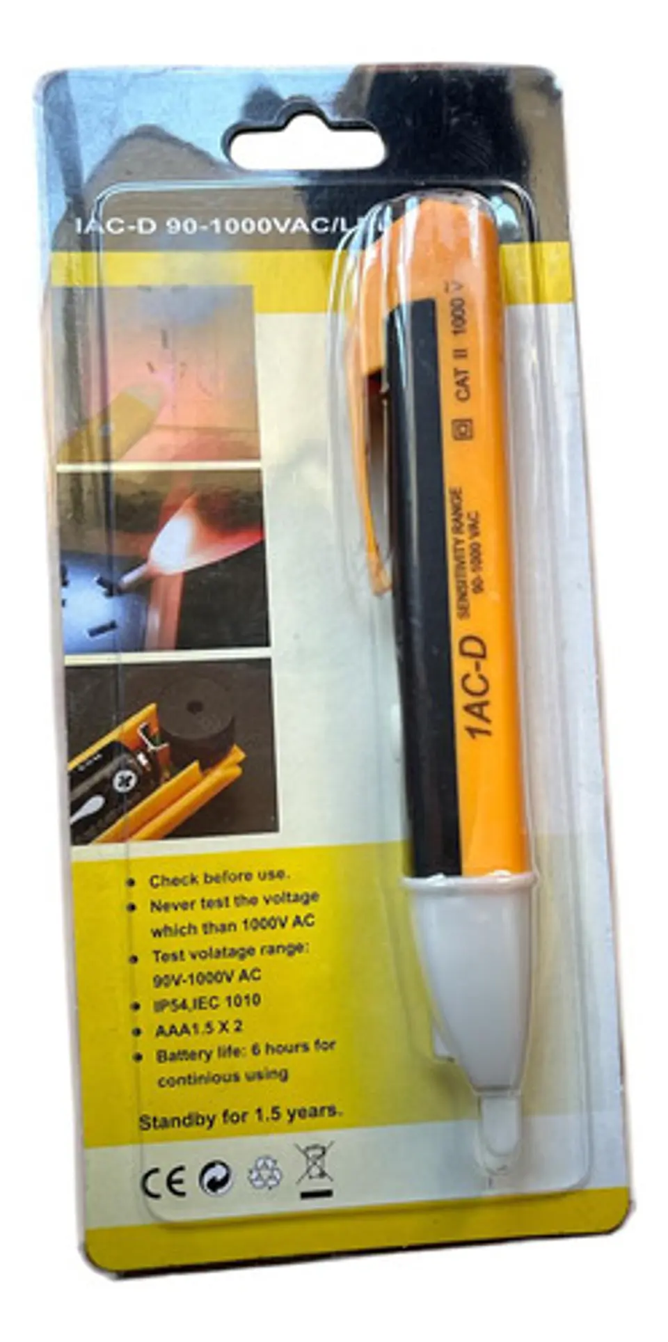 Dectector De Voltaje Tipo Lapiz 4