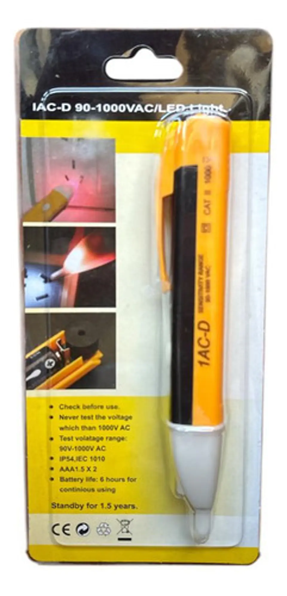 Dectector De Voltaje Tipo Lapiz 5