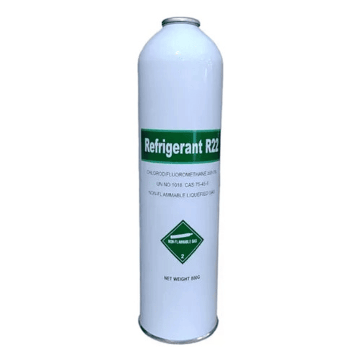 Bombona Refrigerante R 22 800 Gr Sin Llave 4