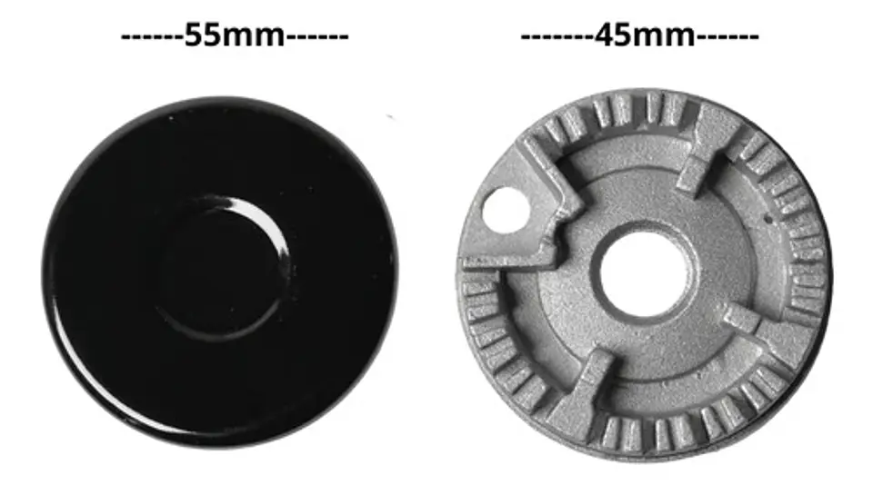 Quemador Para Cocina Universal De 55mm Sabaf (tapa H) 2