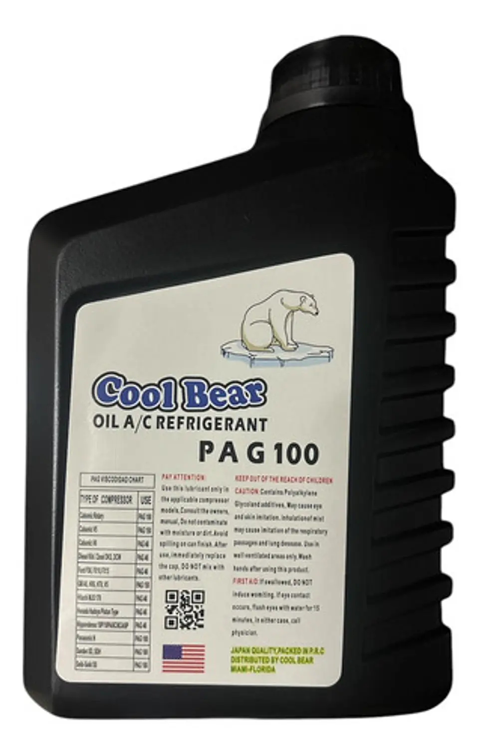 Aceite Compresor Automotriz (r134a) Pag 100 (1 Litro) 2