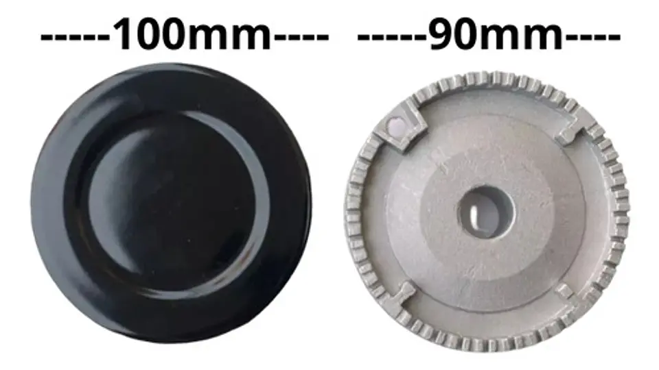 Quemador Para Cocina Universal De 100mm Sabaf (tapa H) 2