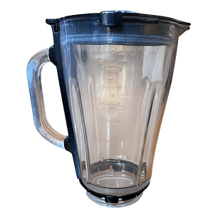 Vaso De Vidrio Para Juguera Somela Bl1500 Con Tapa