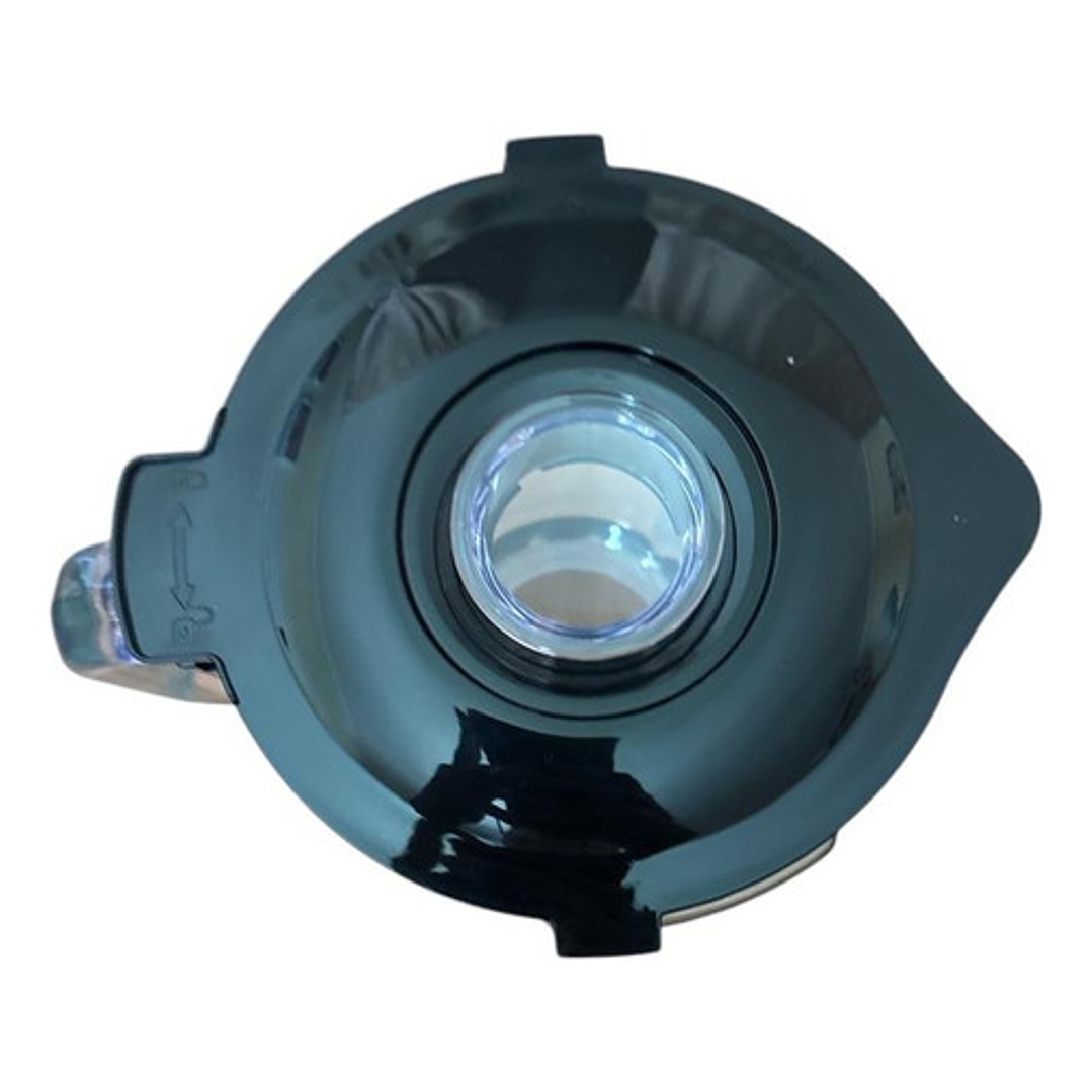 Vaso De Vidrio Para Juguera Somela Bl1500 Con Tapa 2