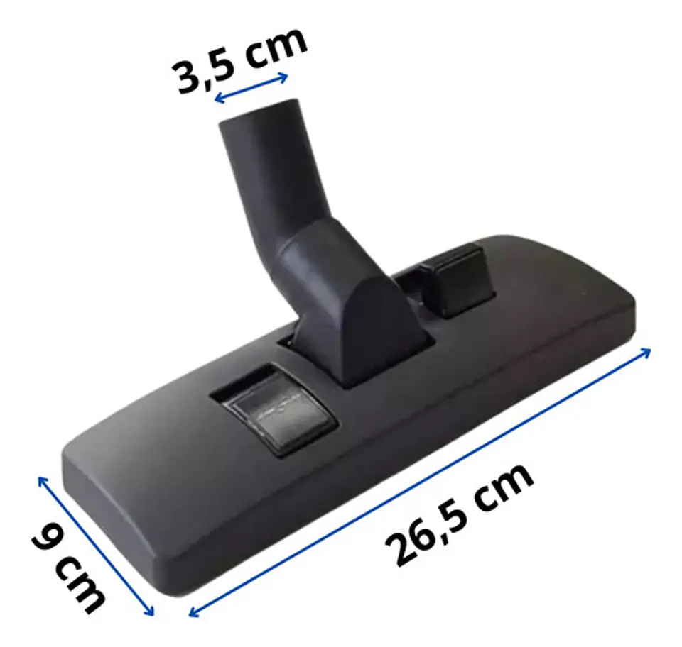 Barre Alfombra Aspiradora Entrada 35mm Base Metalica 4