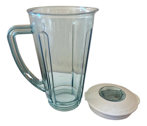 Vaso De Plastico Para Licuadora National Con Tapa