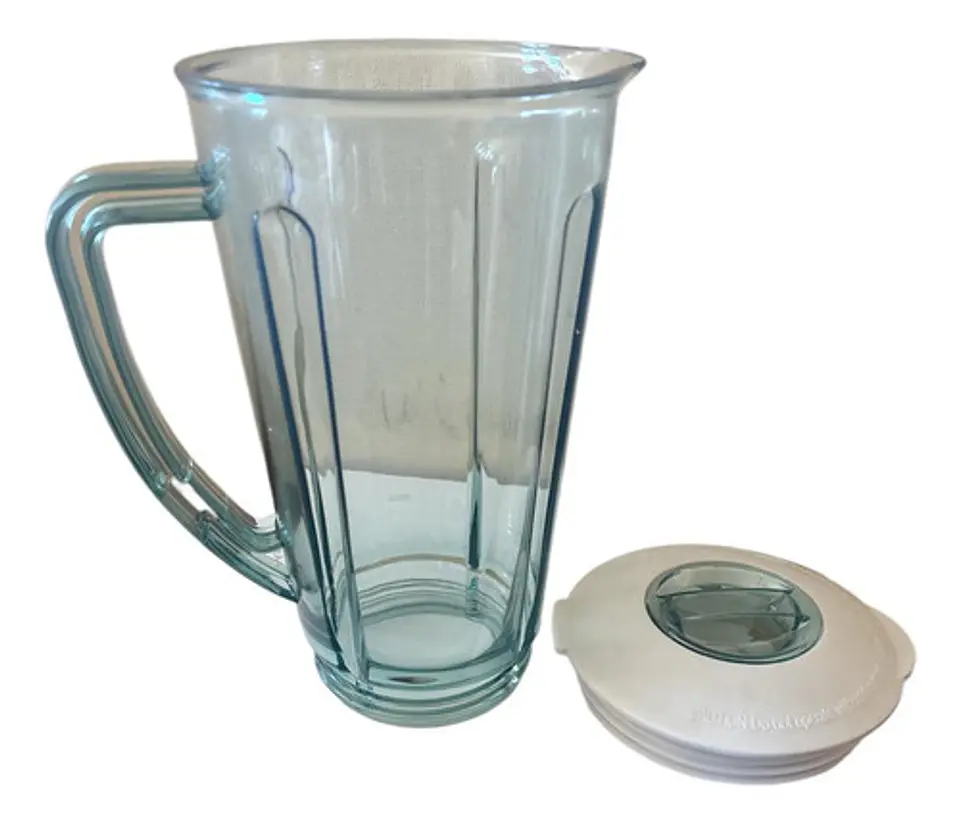 Vaso De Plastico Para Licuadora National Con Tapa 1