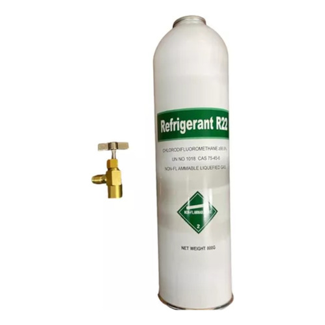 Bombona Refrigerante R 22 800 Gr Con Llave 1
