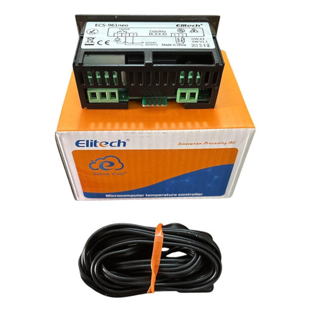 Controlador Digital De Temperatura Ecs-961neo - 220v 2