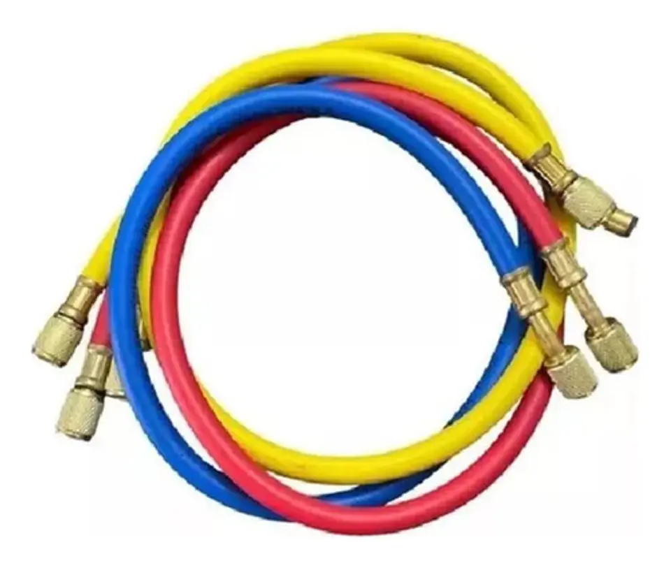 Mangueras Para Manometros De Refrigeracion 90 Cm 3 Uni 1