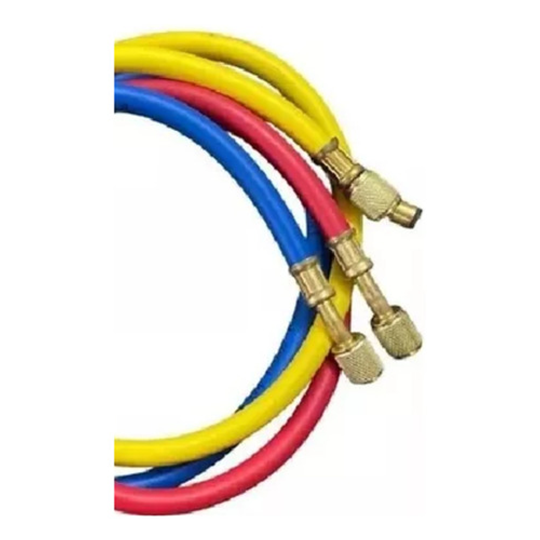 Mangueras Para Manometros De Refrigeracion 90 Cm 3 Uni 2