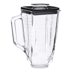 Vaso Vidrio Cuadrado Para Licuadora Oster Y Tapa Alternativo