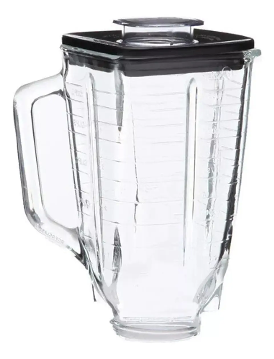 Vaso Vidrio Cuadrado Para Licuadora Oster Y Tapa Alternativo 1