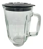 Vaso Vidrio Y Tapa Para Licuadora Black & Decker Base 7,3 Cm - Miniatura 1