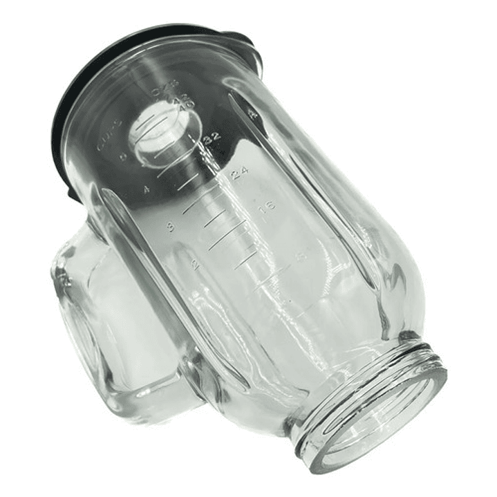Vaso Vidrio Y Tapa Para Licuadora Black & Decker Base 7,3 Cm 3