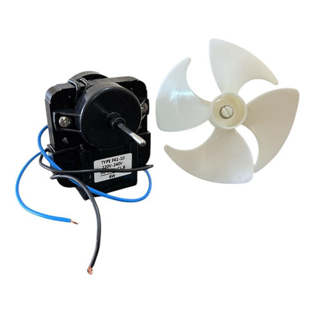 Ventilador Para Refrigerador No Frost 220 Volt Con Aspa 1