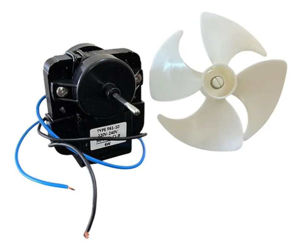 Ventilador Para Refrigerador No Frost 220 Volt Con Aspa 1