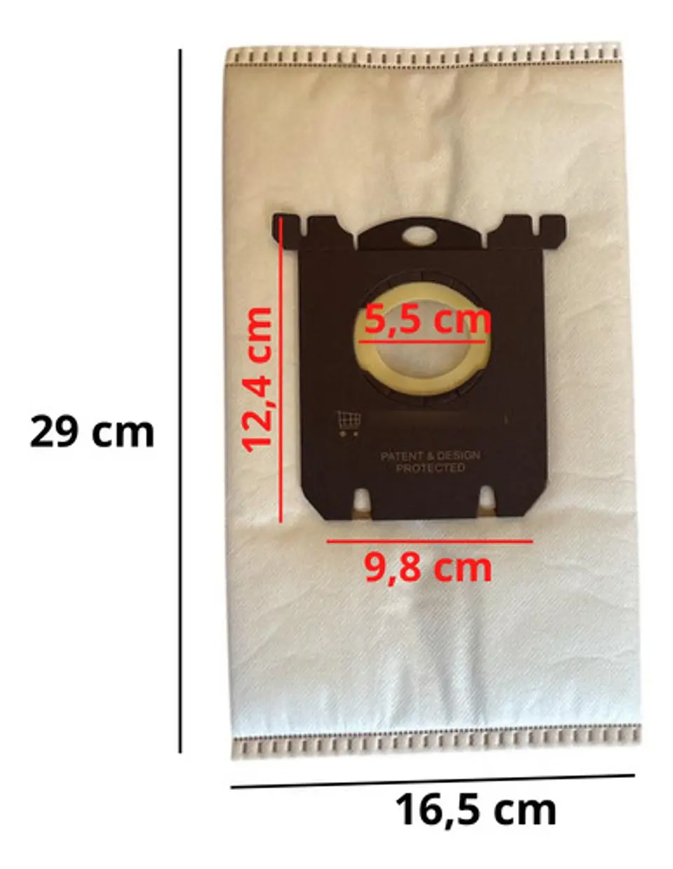 Kit De 2 Bolsas Para Aspiradora Electrolux E201s 2