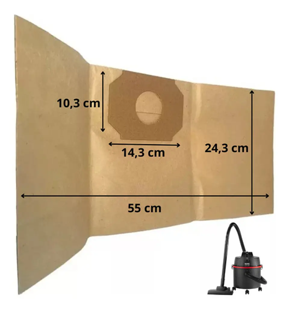 Bolsa Aspiradora Thomas Th1520/th1516/th1517 Set 6 Unidades 5