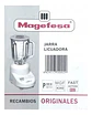 Vaso De Vidrio Para Juguera Magefesa Mgf4240 (original) - Miniatura 2