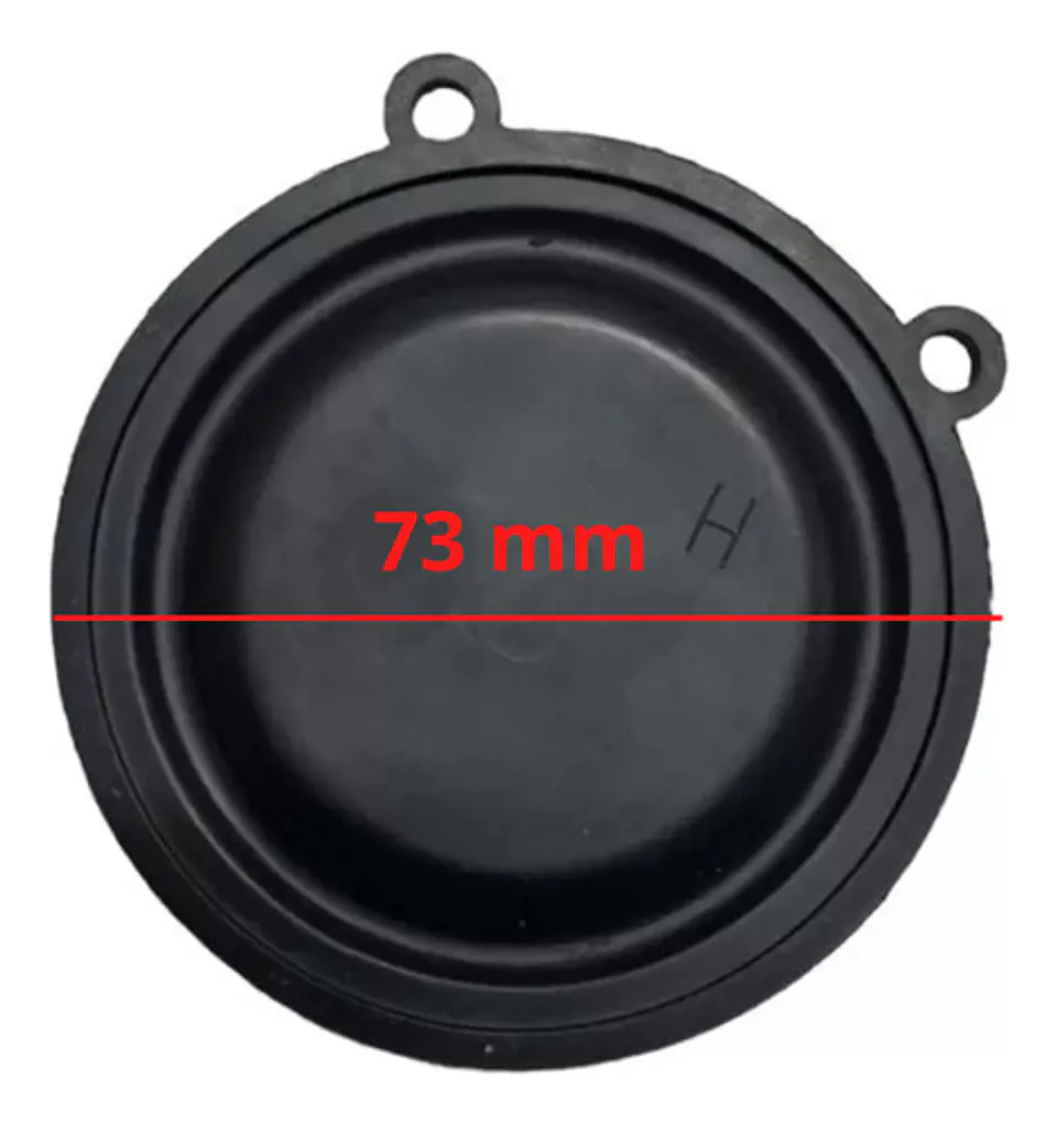 Membrana 2 Orejas Con Platillo 73mm Calefont Pack 4 Unidades 2