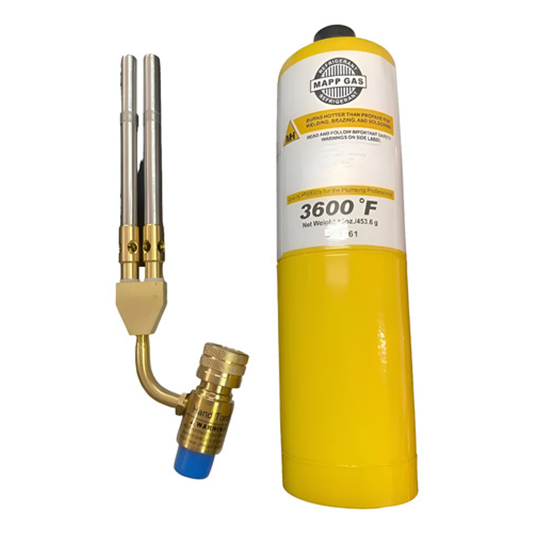 Soplete Doble Boquilla Y Mapp 1