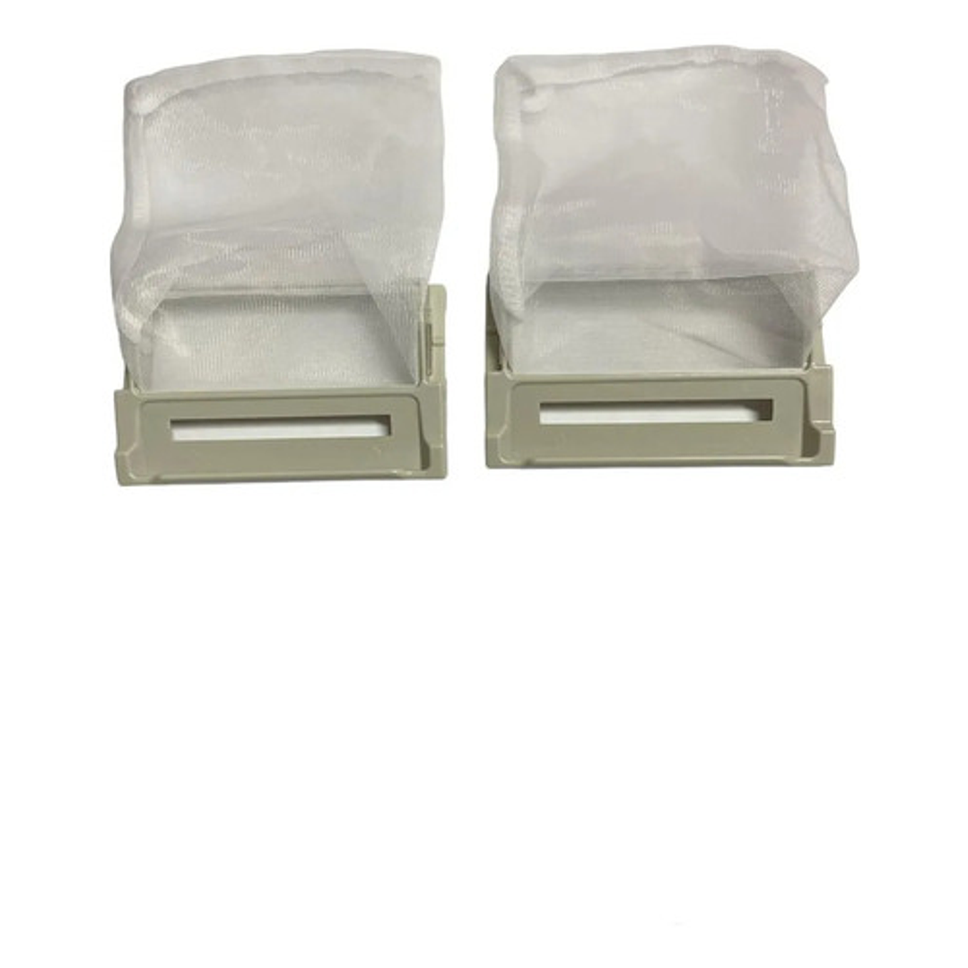 Filtro Pelusa Lavadora LG/daewoo Pack 2 Unidades (10x6cm) 2