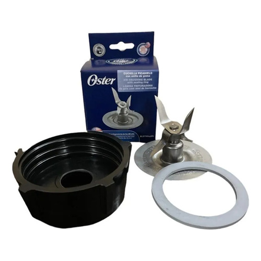 Vaso De Vidrio Redondo Completo Para Juguera Oster 3