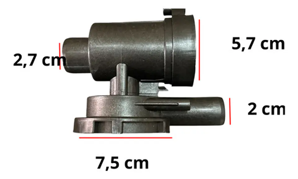Cuerpo Para Bomba De Lavadora LG 6