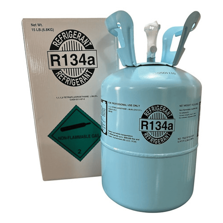 Bombona Gas Refrigerante R 134 6.8kg Para Aire Acondicionado 4