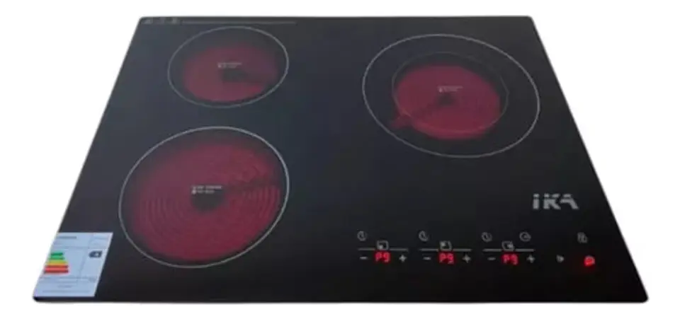 Encimera 3 Platos Electrica Para Empotrar Ika 1