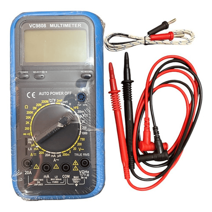 Multitester De Medicion Vc9808 1