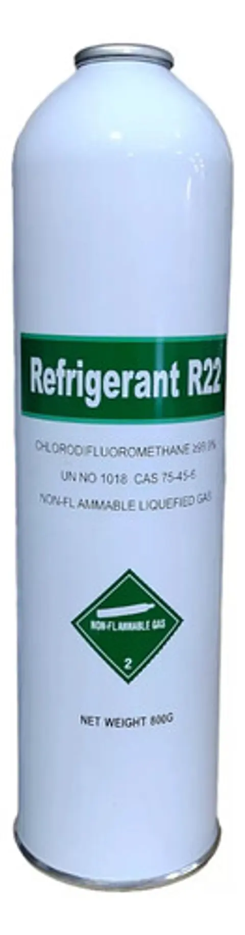 Bombona Gas Refrigerante R 22 800 Gr Sin Llave