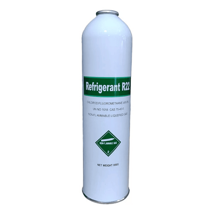 Bombona Gas Refrigerante R 22 800 Gr Sin Llave 1