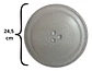 Plato Para Microondas 245 Mm Eje De Trebol - Miniatura 2