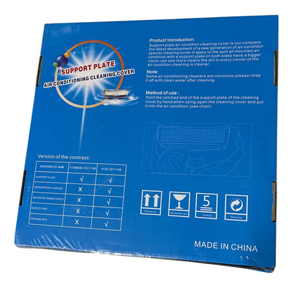 Funda Para Limpieza De Aire Acondicionado 9 A 12 Mil Btu 4