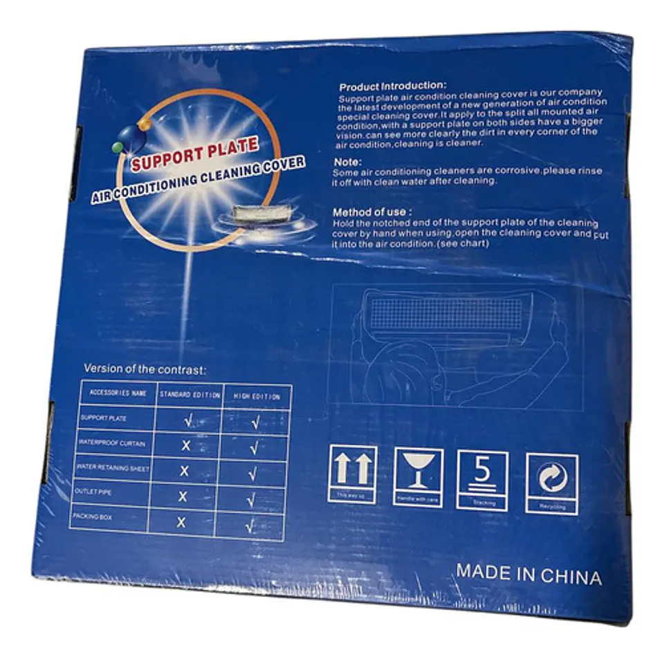 Funda Para Limpieza De Aire Acondicionado 18 A 24 Mil Btu 4