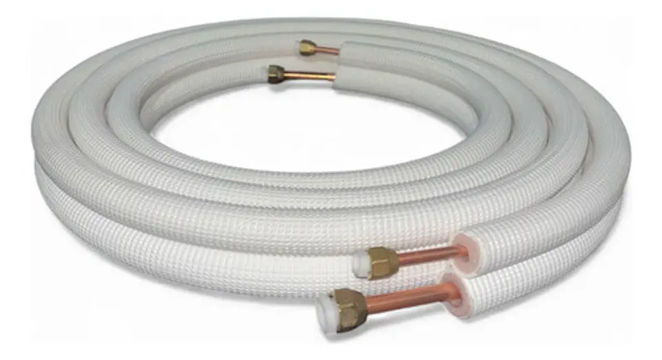 Kit De Tuberia Para Aire Acondicionado 1/4 Y 1/2 (4mt) 1