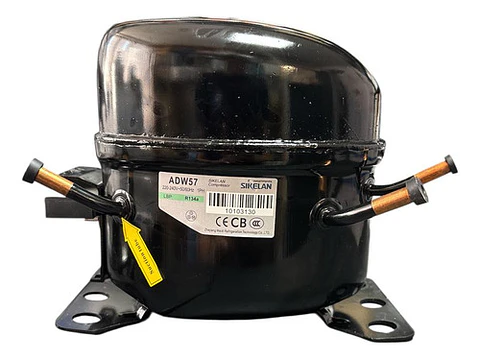 Compresor Heladera Sikelan Adw57 1/6 A 1/5 Hp R134