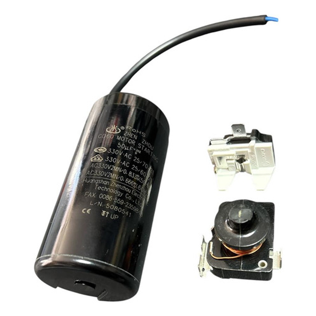 Compresor Heladera Sikelan Adw57 1/6 A 1/5 Hp R134 3