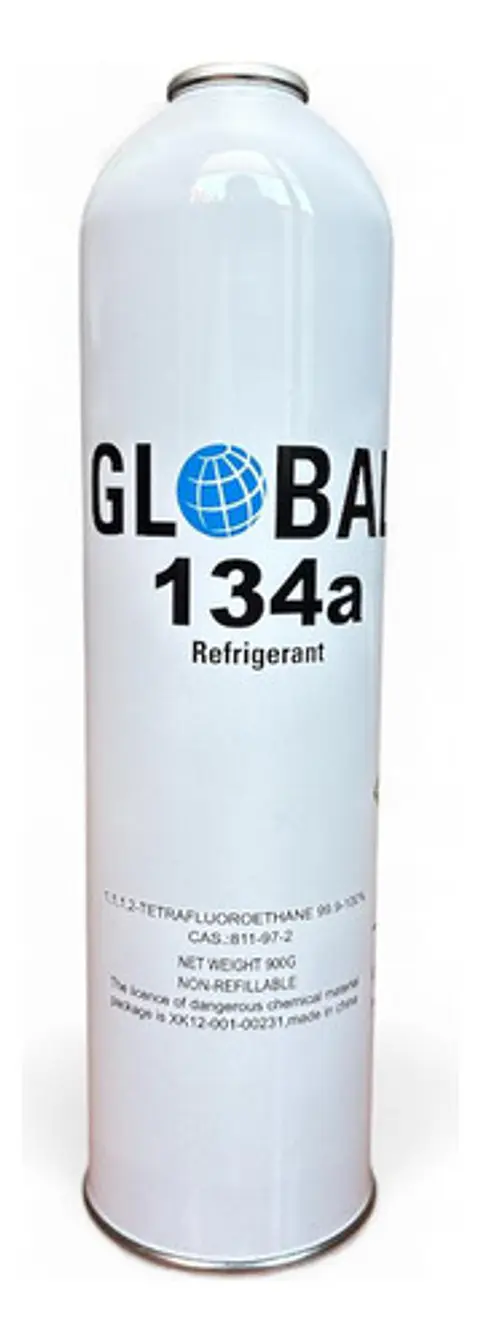 Bombona Refrigerante R134 900 Gramos Para Aire Acondicionado