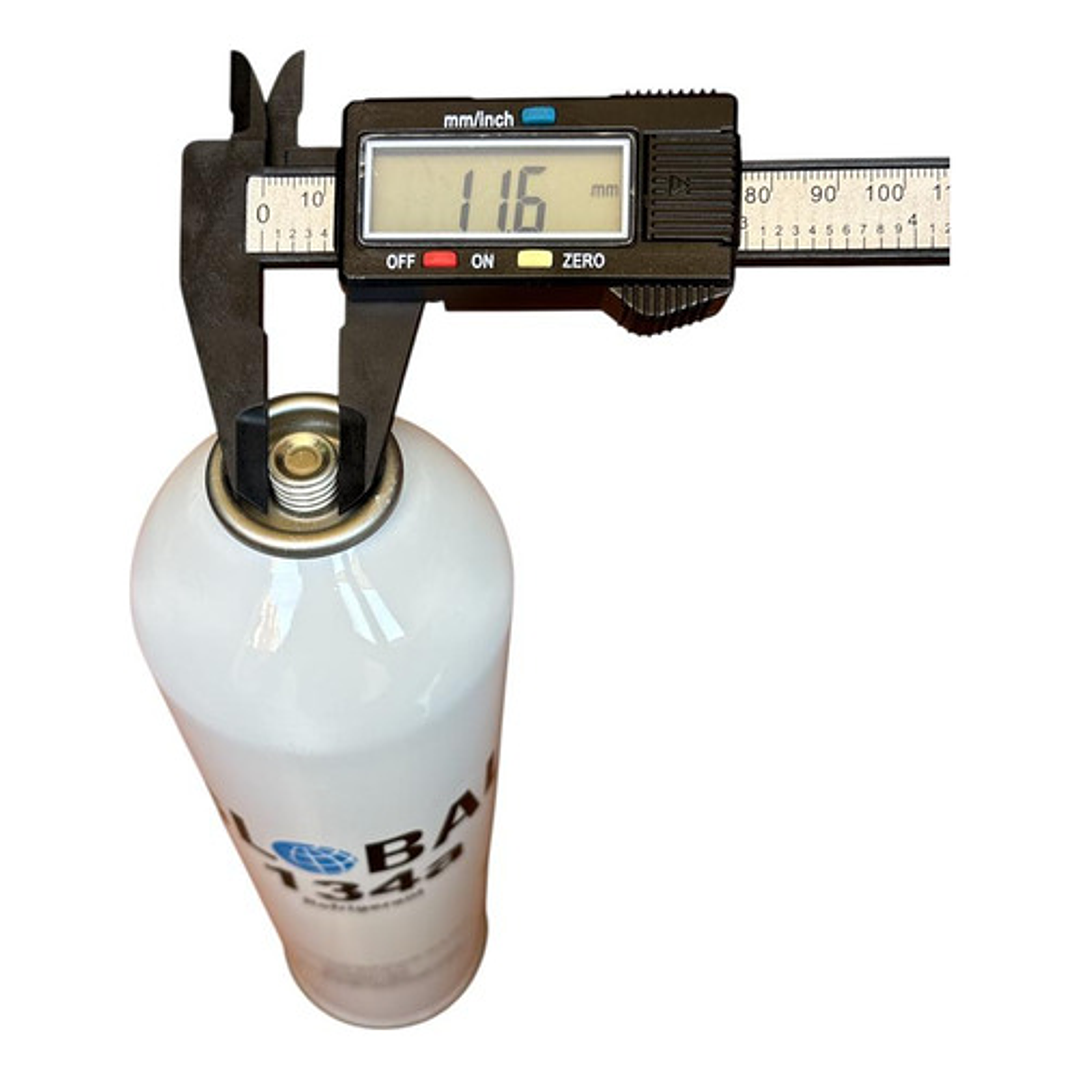 Bombona Refrigerante R134 900 Gramos Para Aire Acondicionado 2