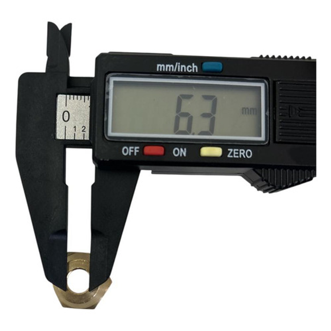 Tuerca Flare 1/4 (6.35mm) Tubería Cobre Refrigeración (1 Un) 3