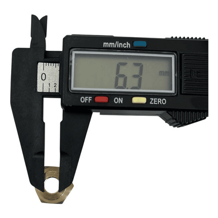 Tuerca Flare 1/4 (6.35mm) Tubería Cobre Refrigeración (1 Un) 3