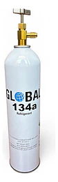 Bombona Refrigerante R134 900 Gramos Con Llave Para Aire - Miniatura 1
