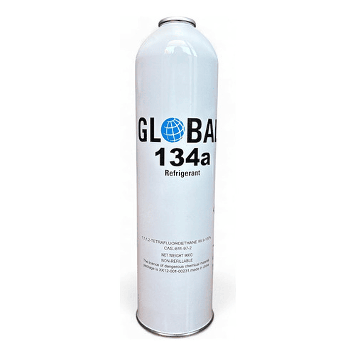 Bombona Refrigerante R134 900 Gramos Con Llave Para Aire 3