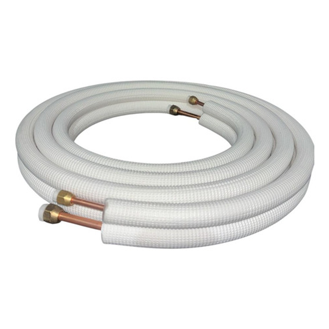 Kit De Tuberia Para Aire Acondicionado 1/4 Y 3/8 (4mt) 1