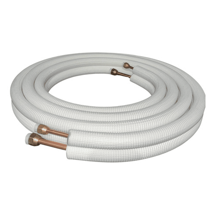 Kit De Tuberia Para Aire Acondicionado 1/4 Y 3/8 (4mt) 1