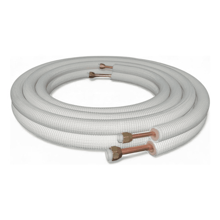 Kit De Tuberia Para Aire Acondicionado 1/4 Y 3/8 (4mt) 3