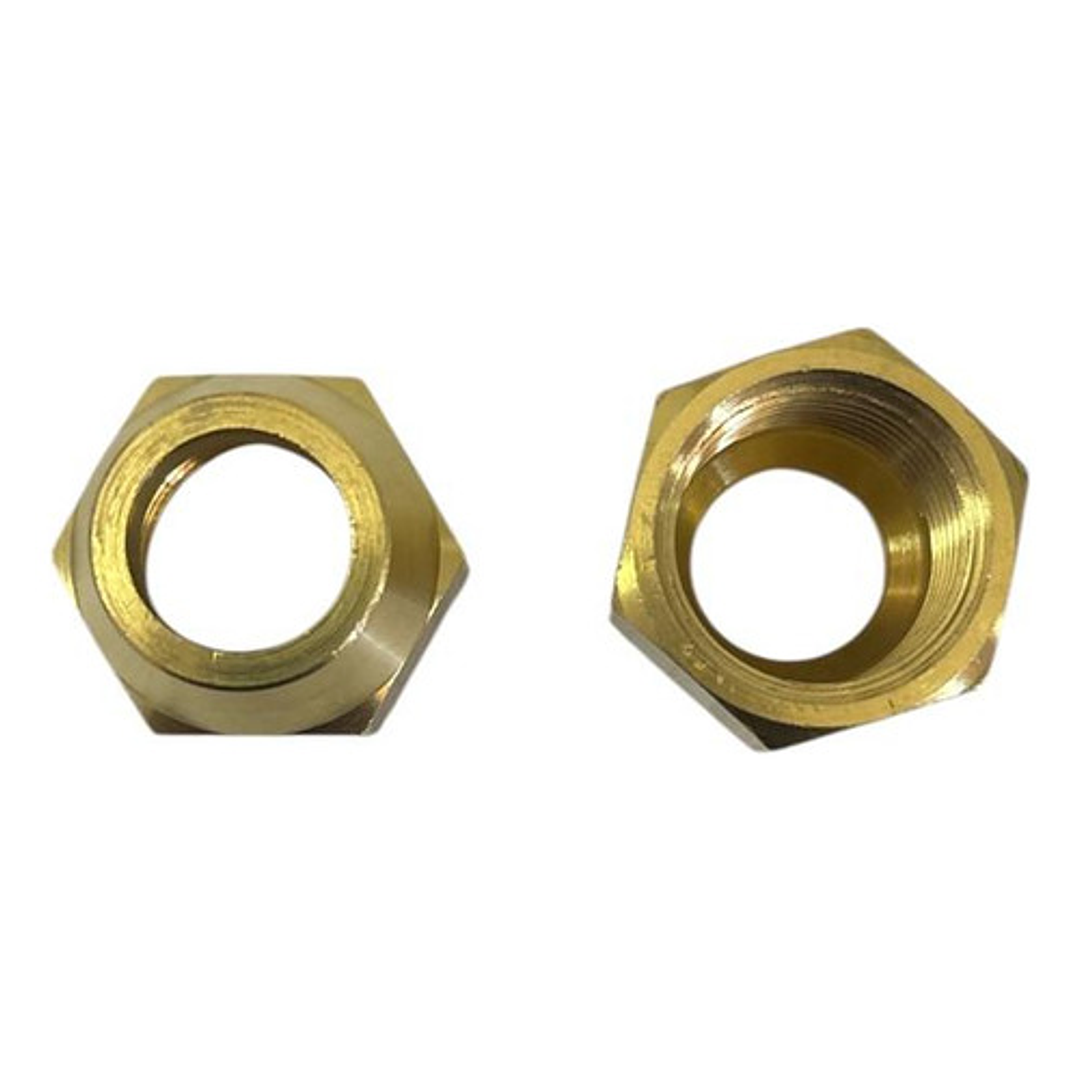 Tuerca Flare 1/2 (12.7mm) Tubería Cobre Refrigeración (1 Un) 2
